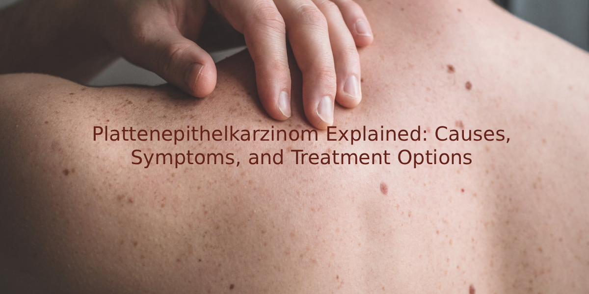 Plattenepithelkarzinom