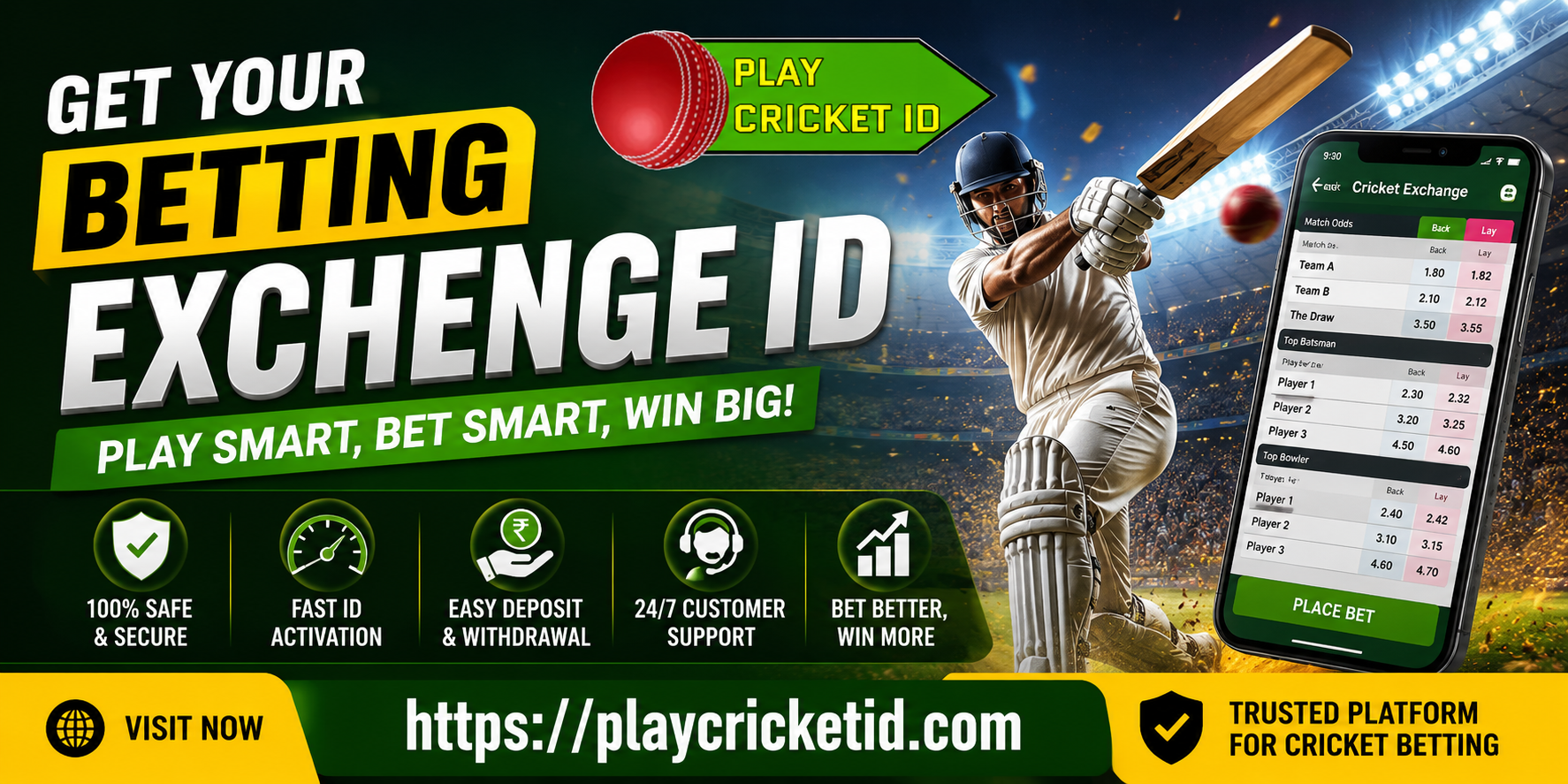 betting exchange id
