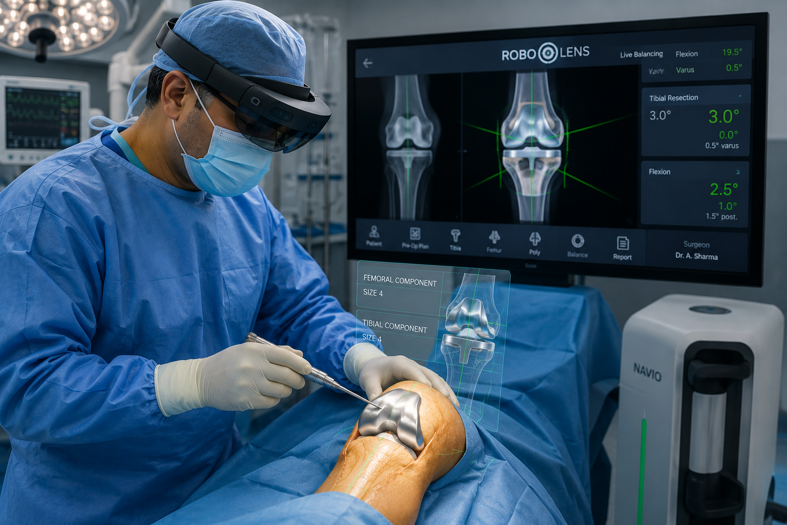 robolense knee surgery