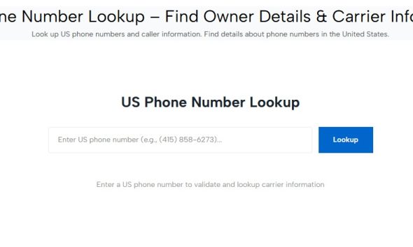 US phone Number Lookup