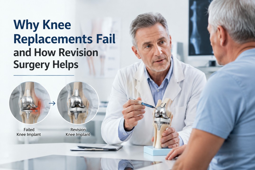 why knee replacements fail and how revision surgery helps