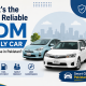 Most Reliable JDM Family Cars for Daily Use in Pakistan